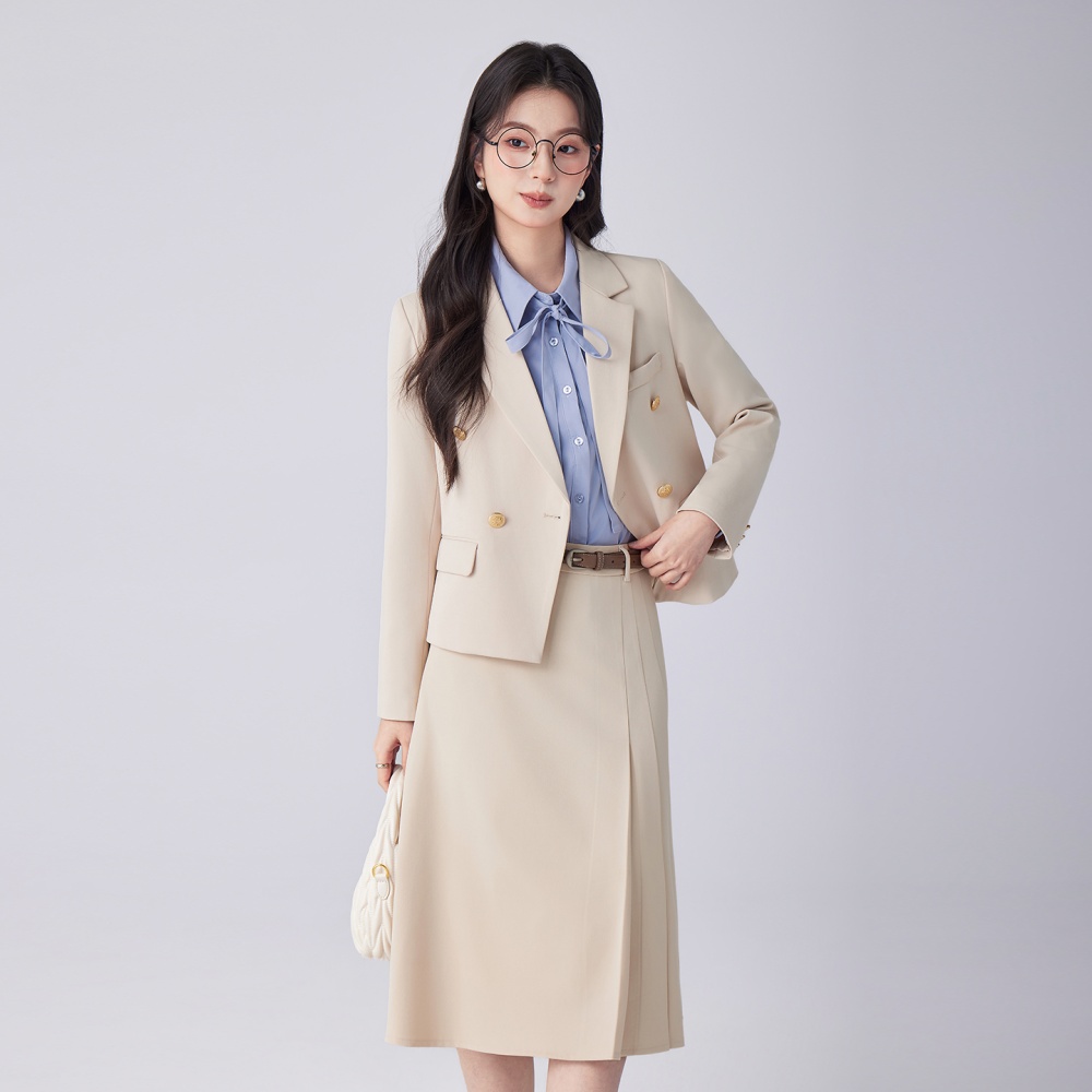 Temperament fashion coat spring business suit a set