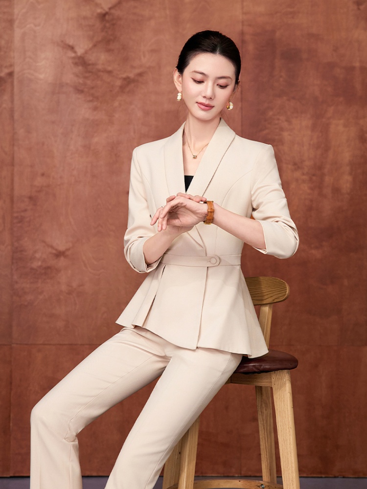 Profession business suit overalls coat a set for women