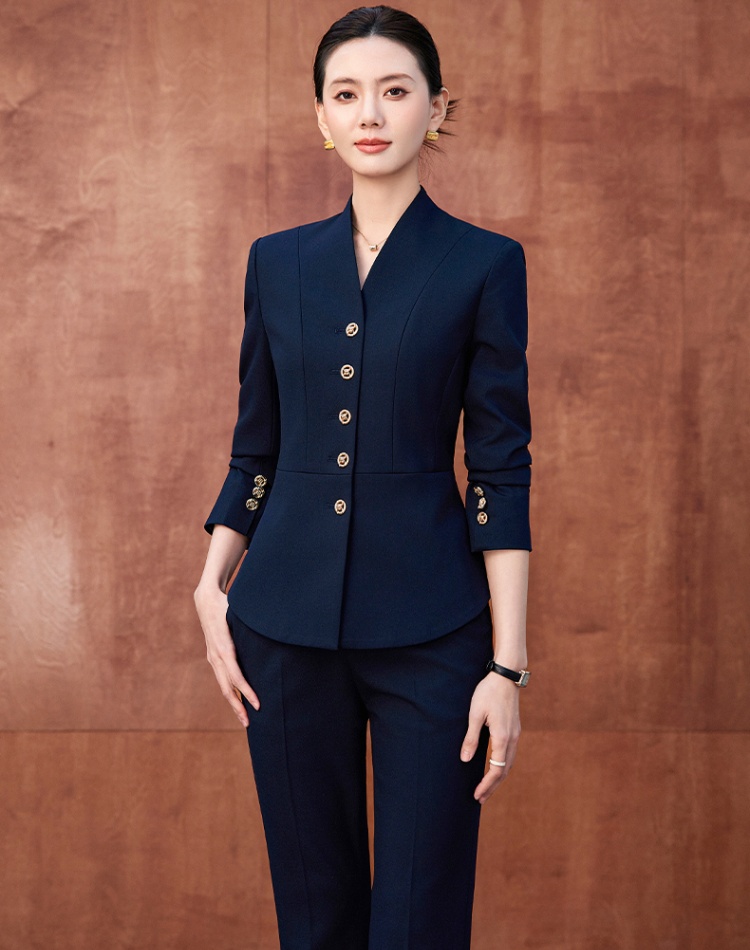 Overalls suit pants business suit a set for women