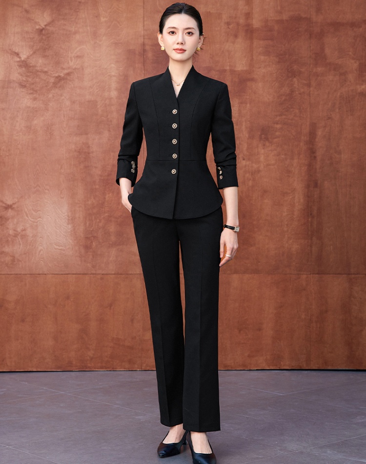 Overalls suit pants business suit a set for women