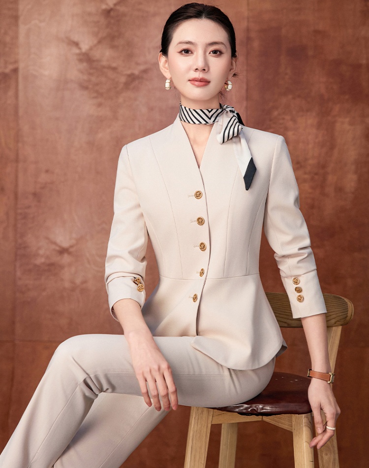 Overalls suit pants business suit a set for women