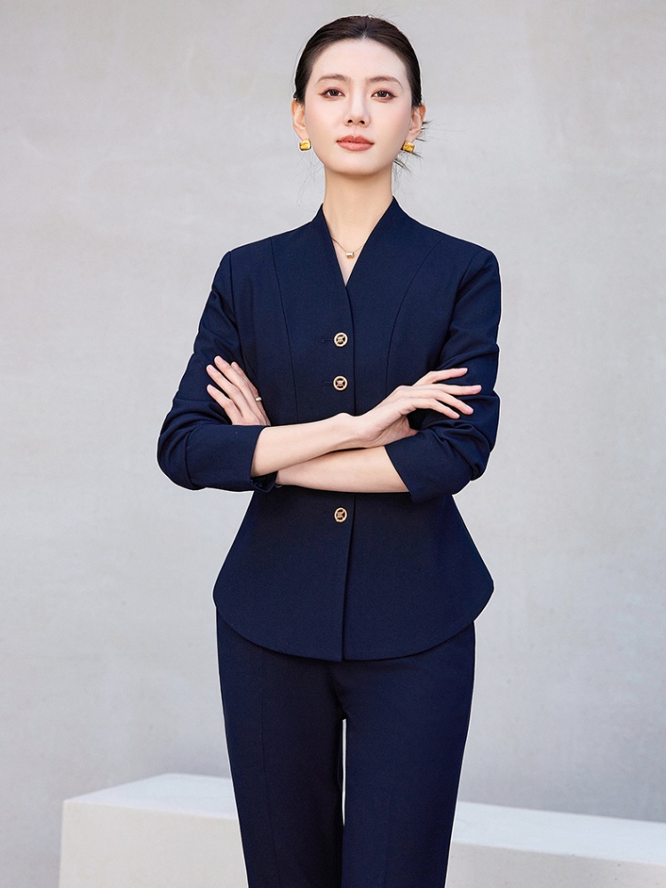 Overalls suit pants business suit a set for women