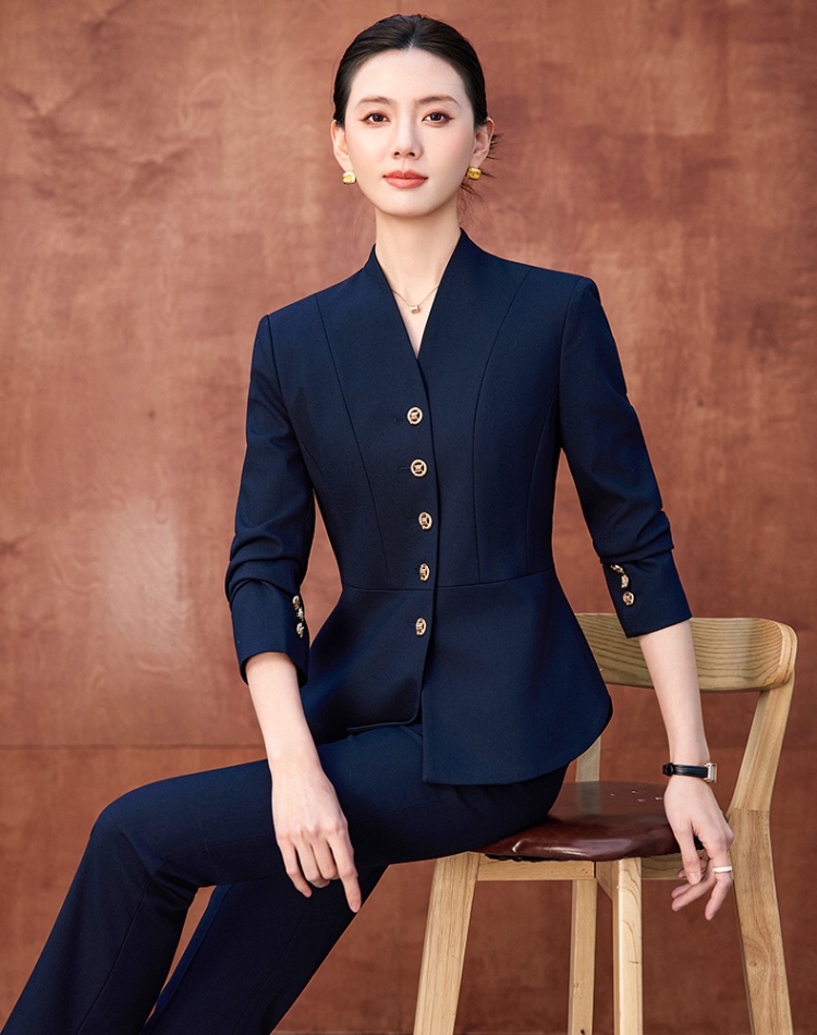 Overalls suit pants business suit a set for women