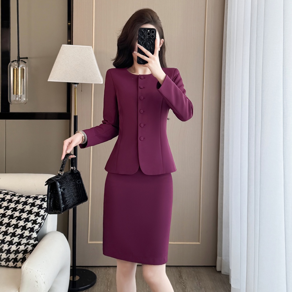 Summer profession business suit thin coat a set