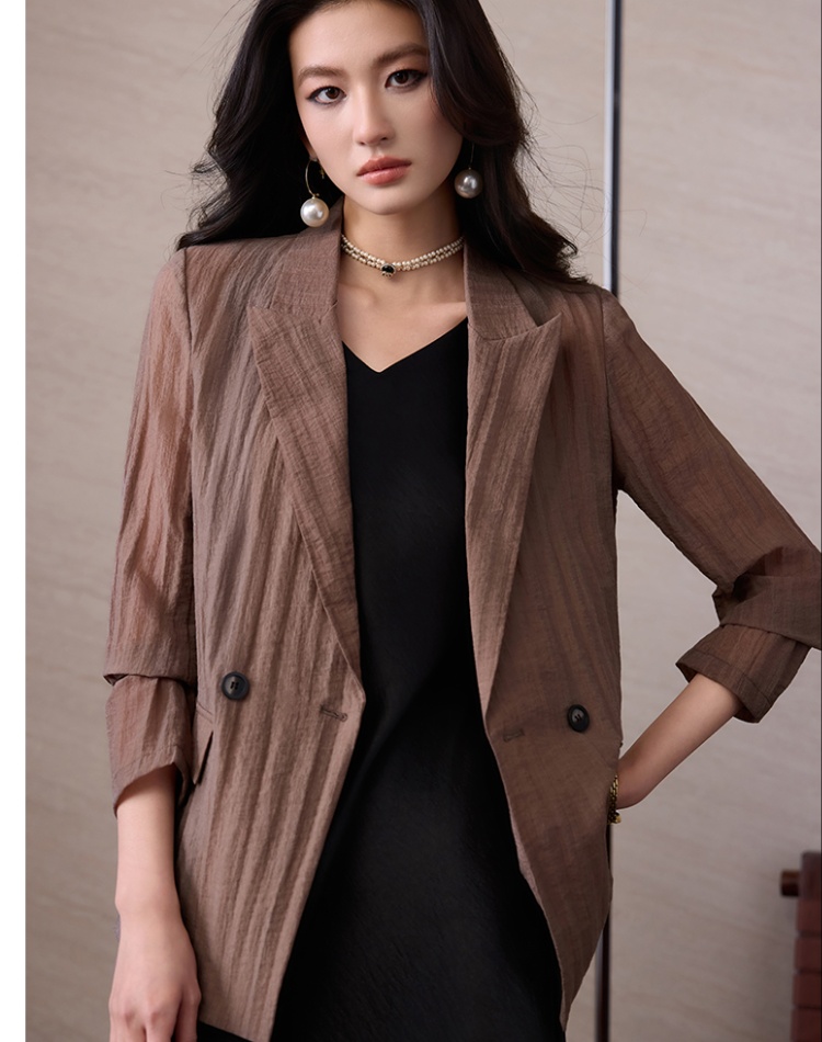 Summer profession business suit thin coat