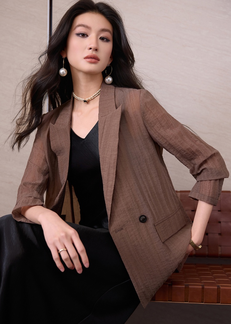 Summer profession business suit thin coat