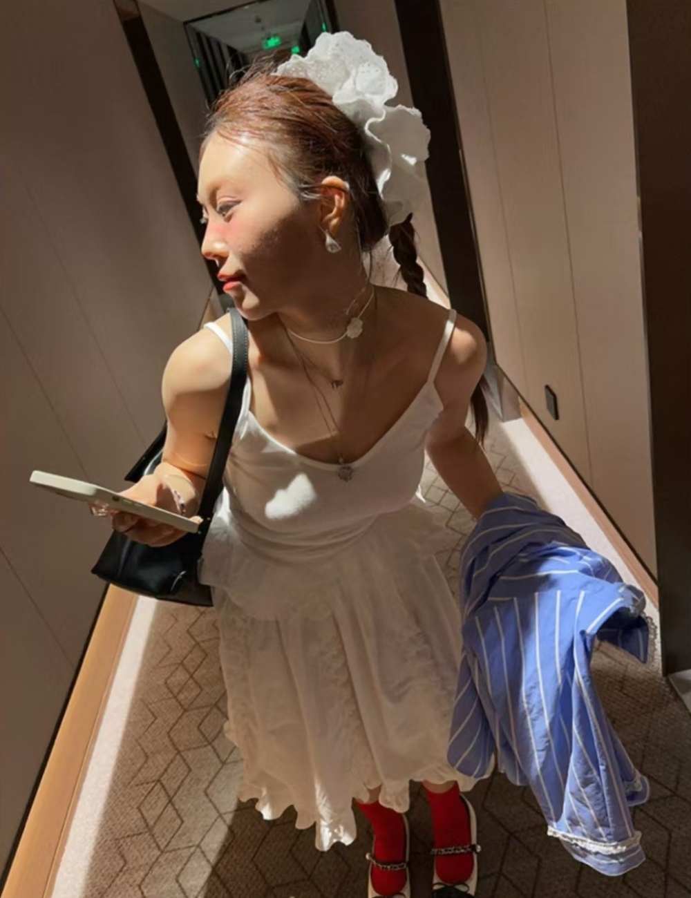 France style Korean style spring sling vest for women