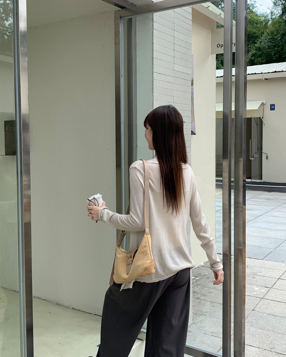 Sunscreen thin blue coat spring loose cardigan for women