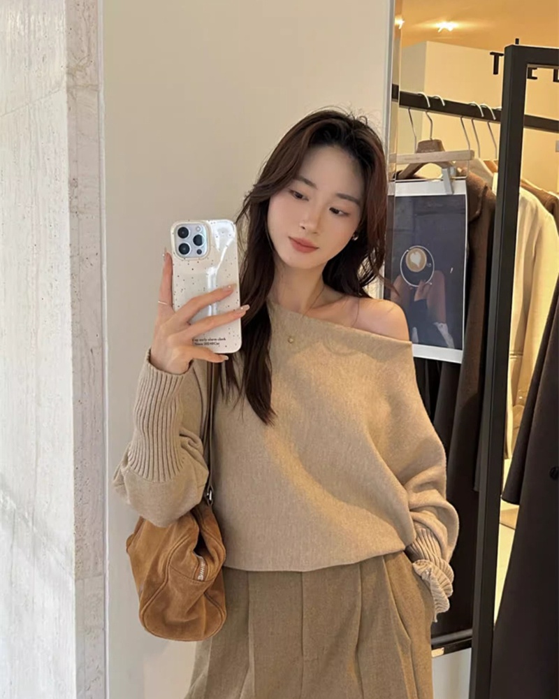 Tender tops Korean style small shirt for women
