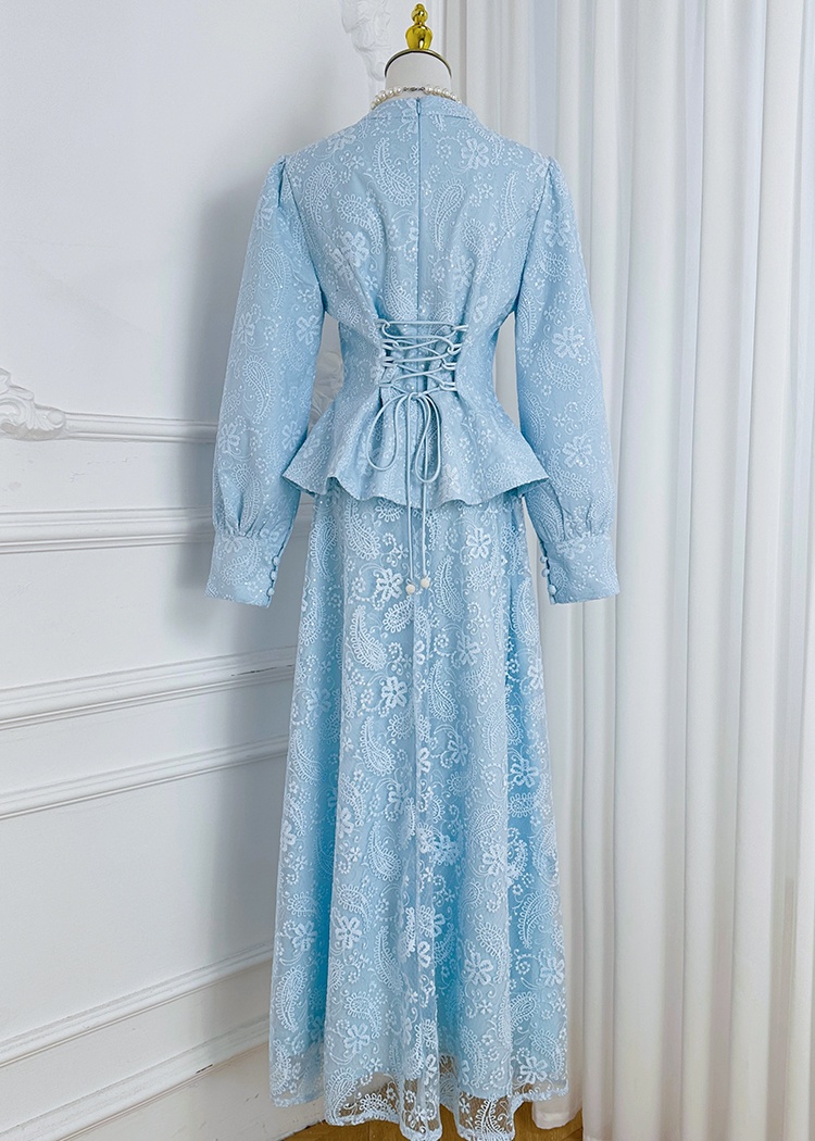 Simple multicolor skirt frenum sequins tops a set