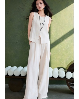 All-match casual pants spring business suit a set