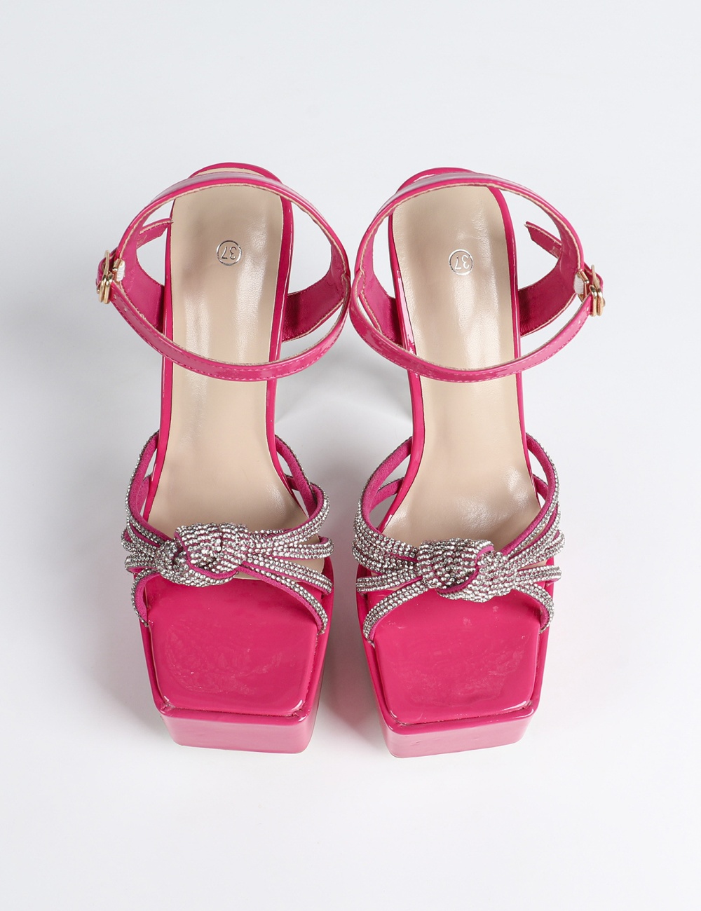 Thick crust high-heeled shoes platform for women