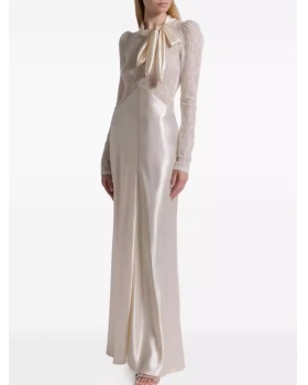 Spring and autumn long dress dress for women