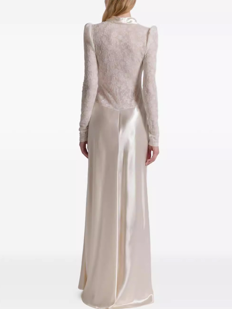 Spring and autumn long dress dress for women