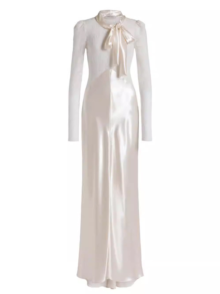 Spring and autumn long dress dress for women