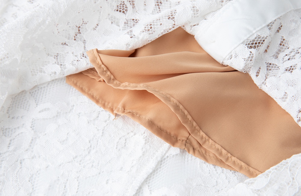 Splice elasticity high waist short sleeve dress