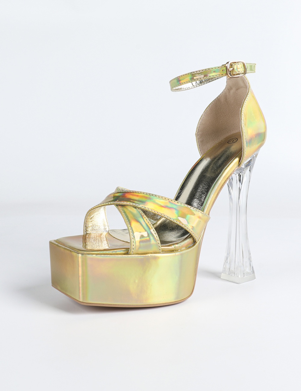 European style sandals thick platform for women