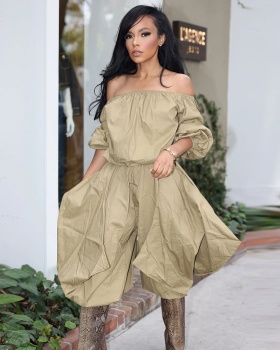 Pure European style fashion bloomers a set for women