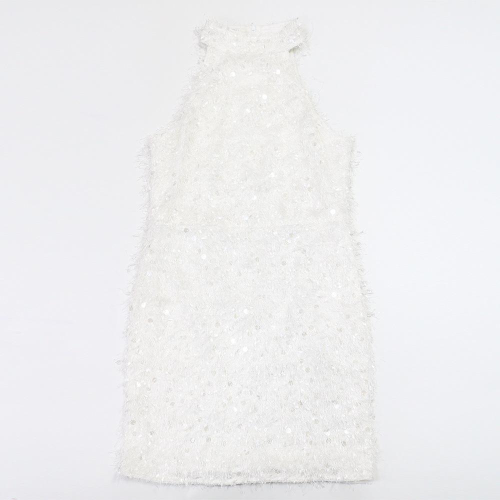 Sequins fashion dress short evening dress