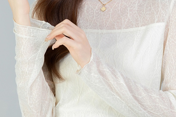 Lace bottoming shirts long sleeve bottoming shirt for women