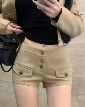 Spring retro pants spicegirl work clothing for women