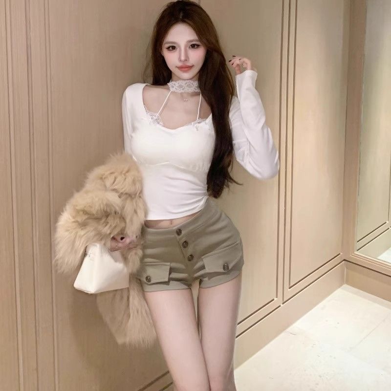 Spring retro pants spicegirl work clothing for women