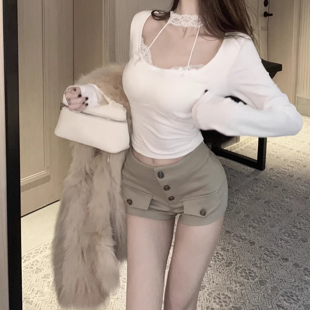 Spring retro pants spicegirl work clothing for women