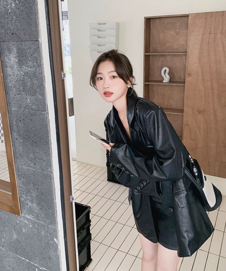 Spring and autumn coat British style business suit for women