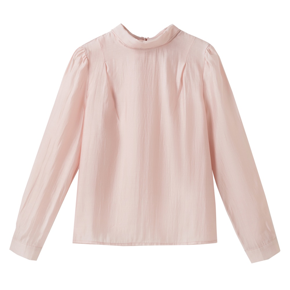 Bandage cstand collar tops France style tender shirt