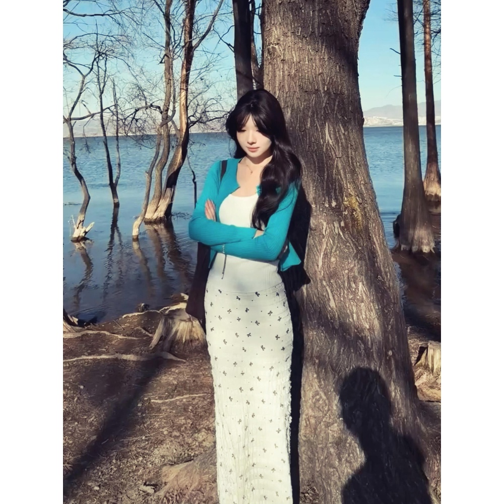 Korean style coat sling cardigan a set for women