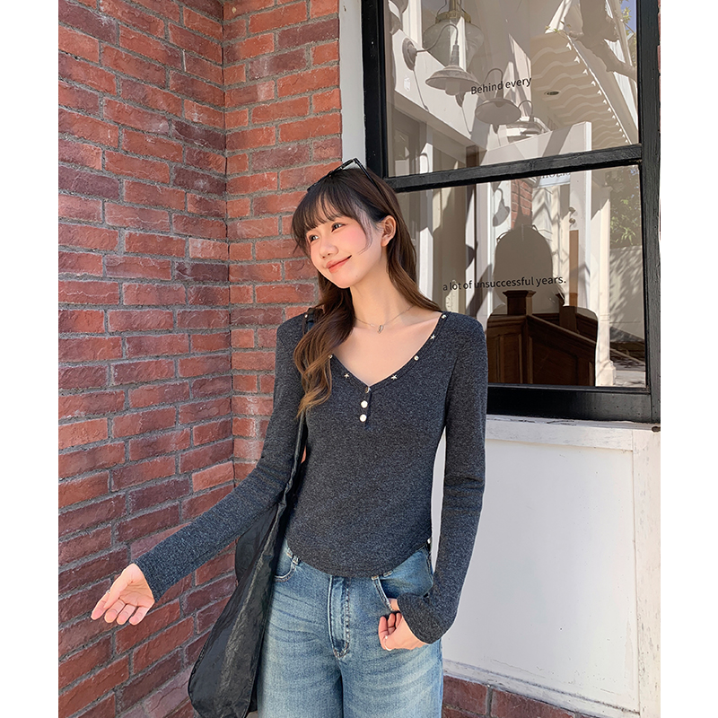 Spicegirl inside the ride T-shirt slim bottoming shirt