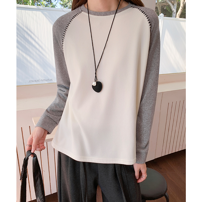 Korean style bottoming shirt T-shirt for women