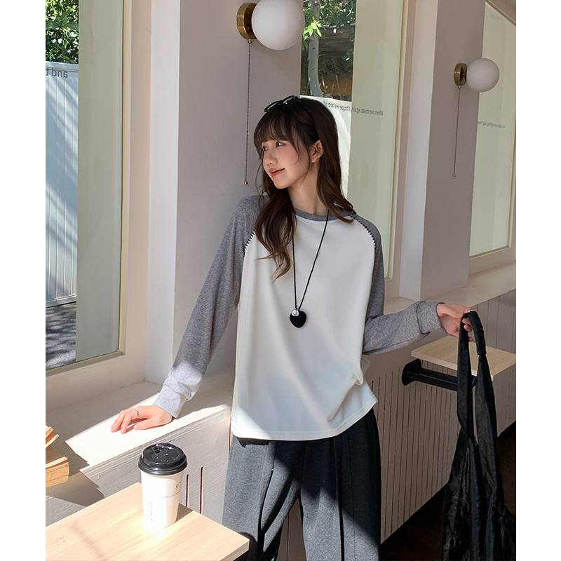 Korean style bottoming shirt T-shirt for women