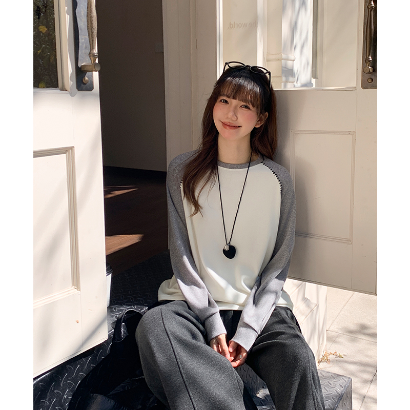 Korean style bottoming shirt T-shirt for women