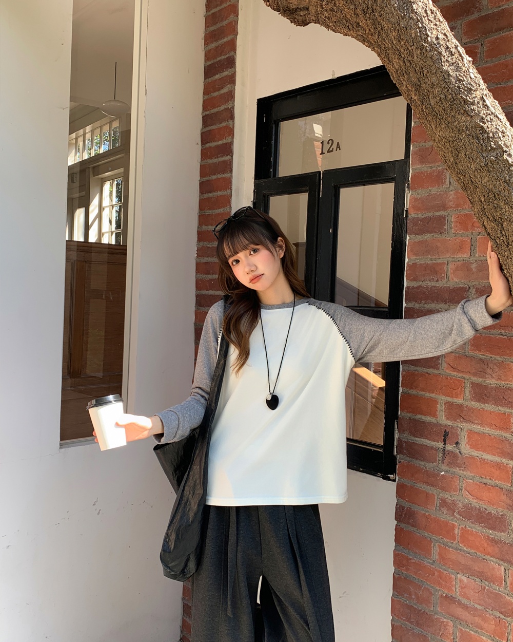 Korean style bottoming shirt T-shirt for women