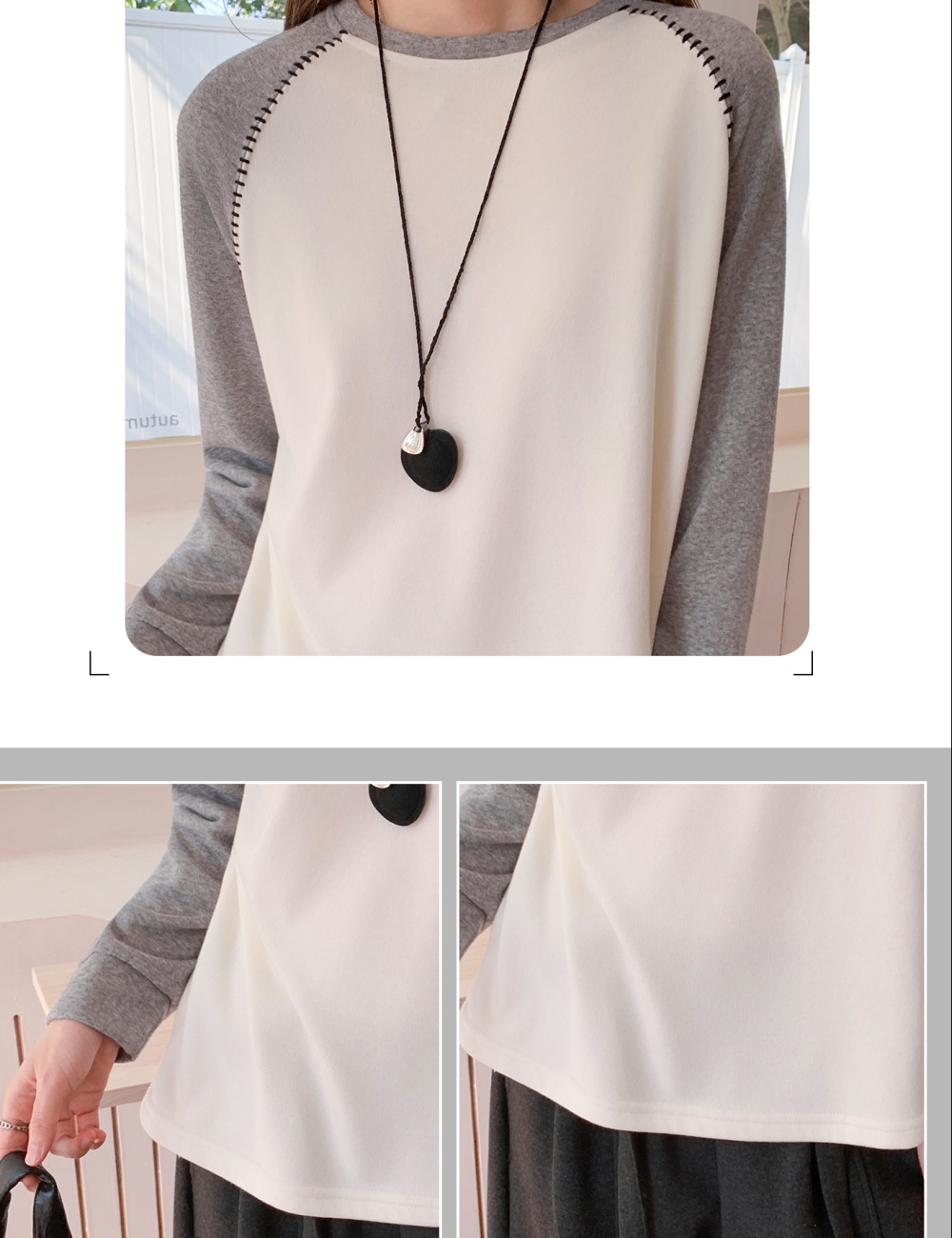 Korean style bottoming shirt T-shirt for women