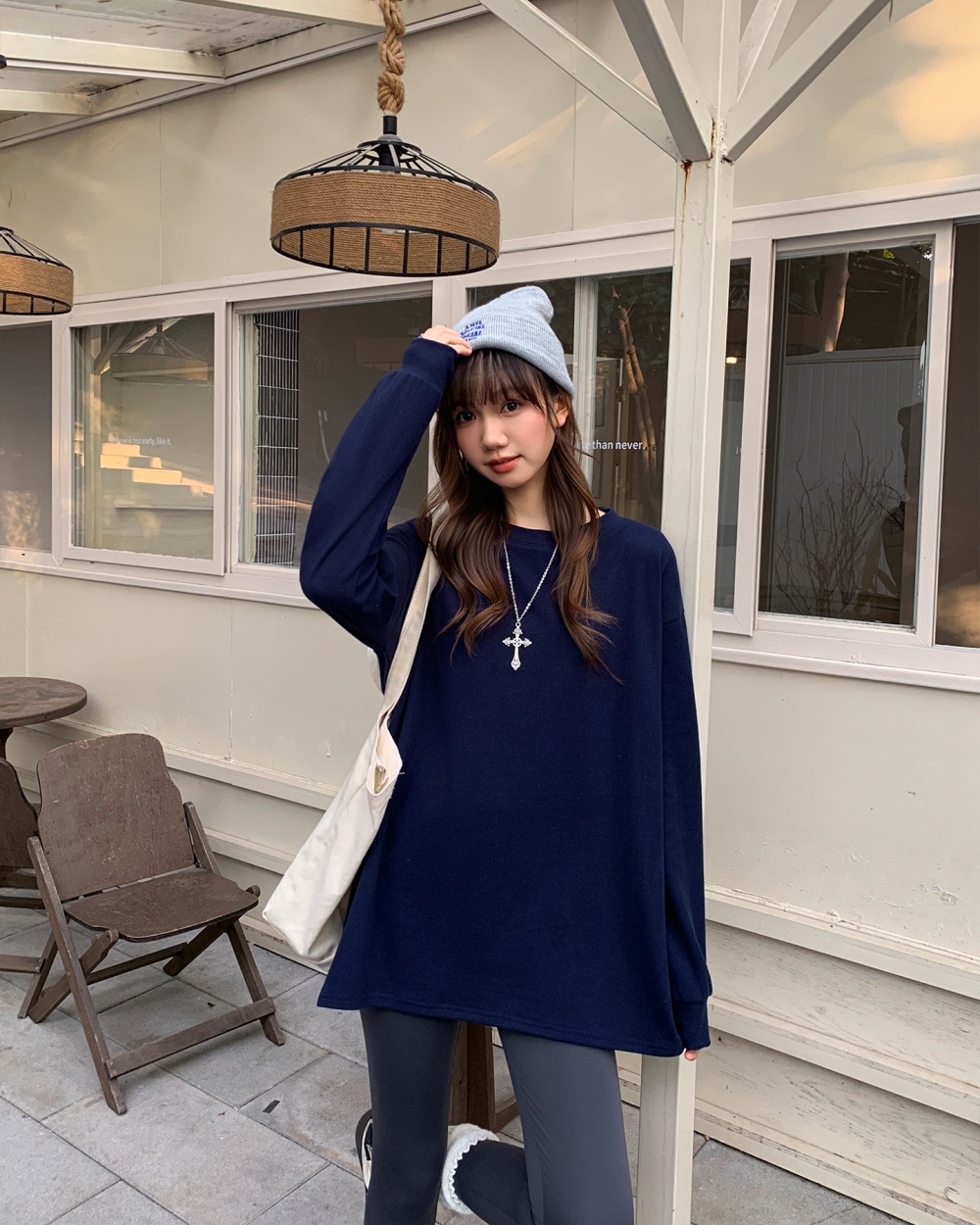 Long Western style tops long sleeve T-shirt for women