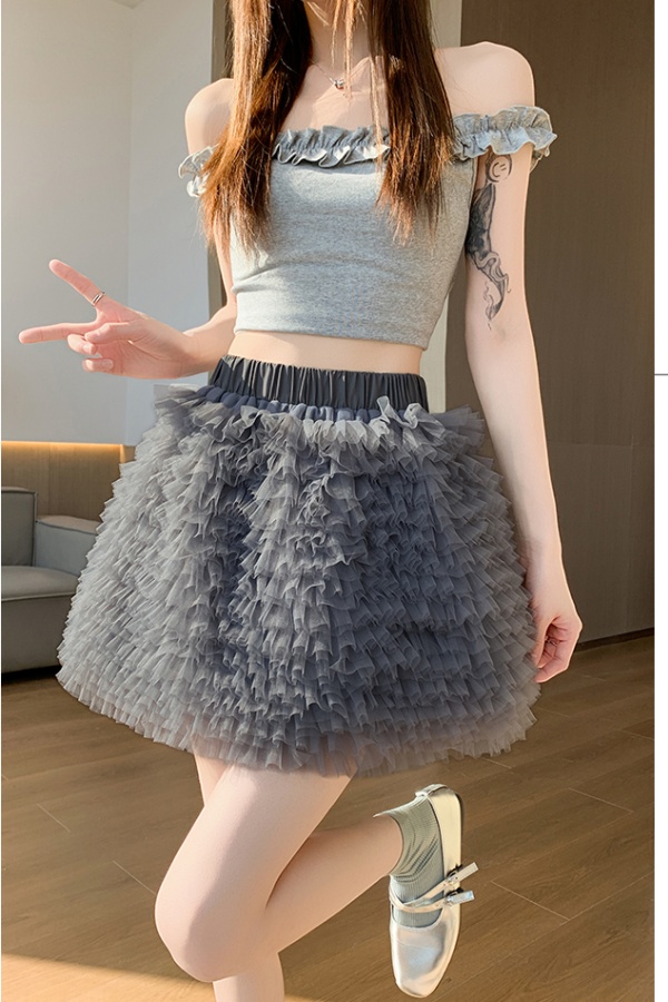 Show young skirt cake short skirt for women