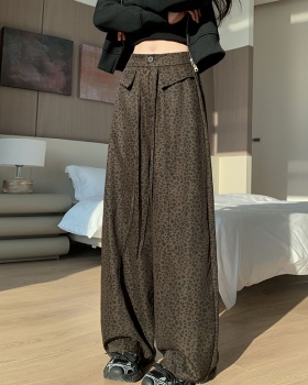 Loose Casual high waist wide leg pants for women