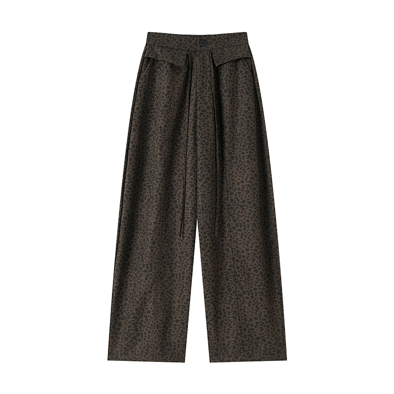 Loose Casual high waist wide leg pants for women