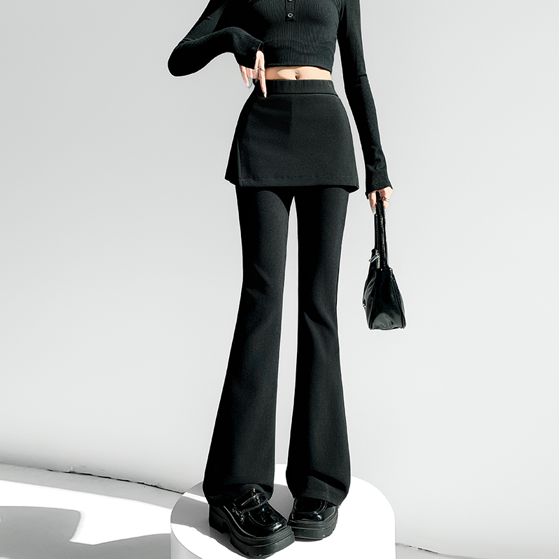 Casual slim business suit spring flare pants for women