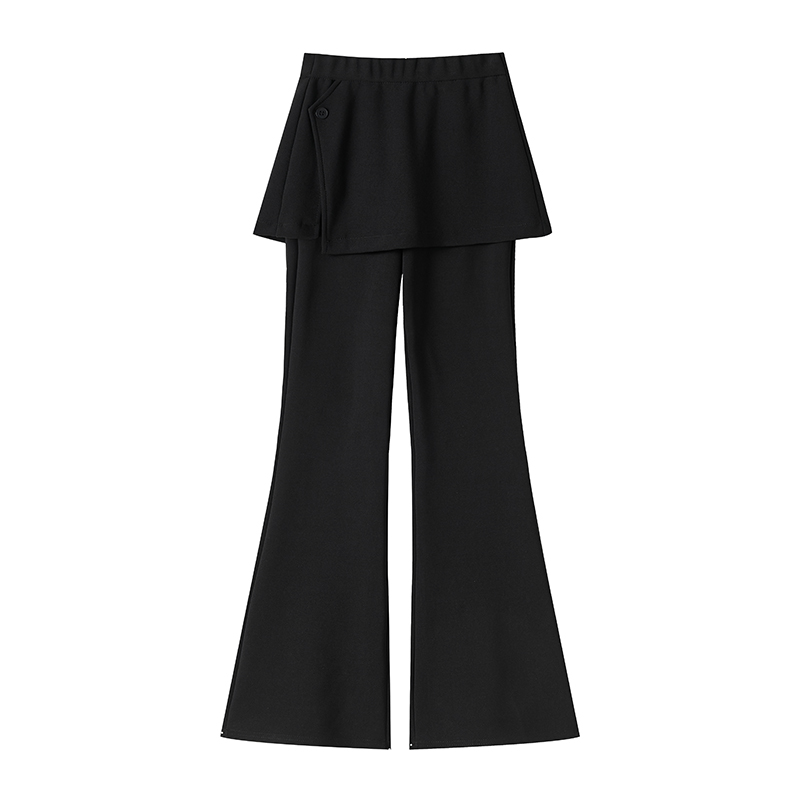 Casual slim business suit spring flare pants for women