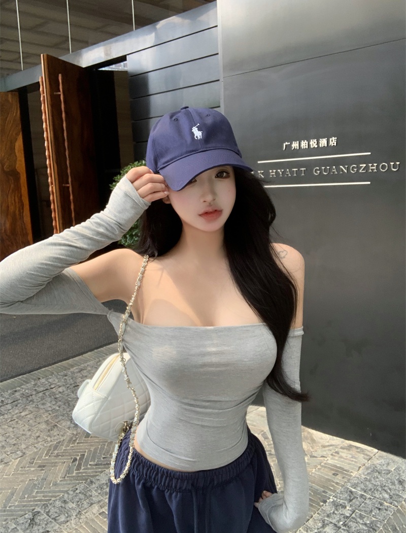 Spicegirl short all-match tops classic slim T-shirt