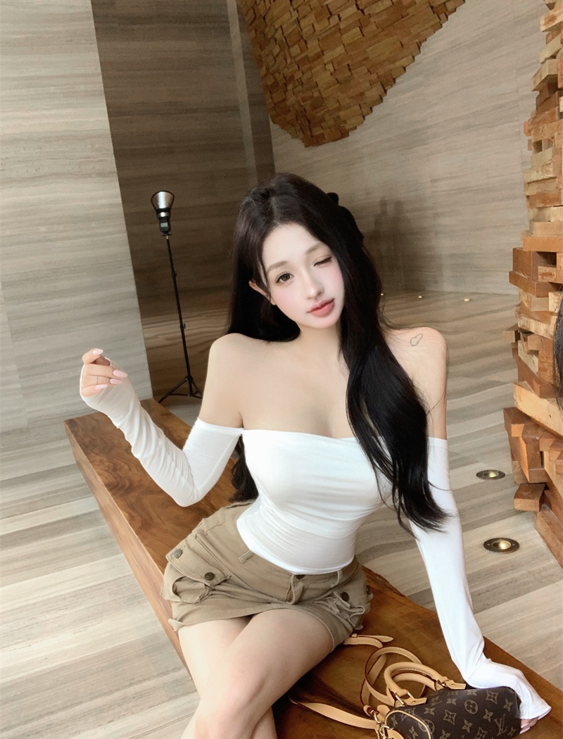 Spicegirl short all-match tops classic slim T-shirt