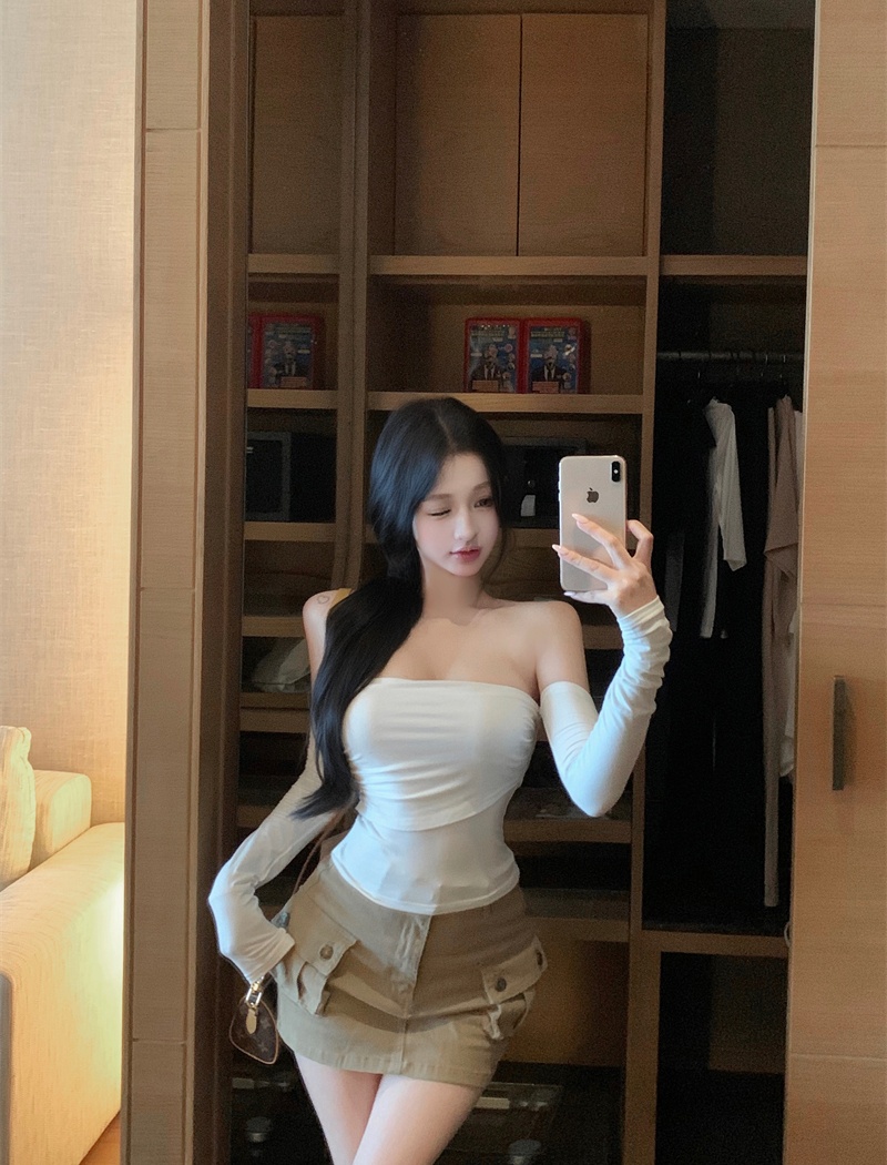 Spicegirl short all-match tops classic slim T-shirt