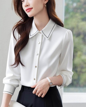 Profession bottoming shirt long sleeve mixed colors tops