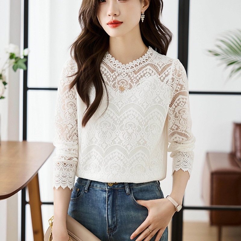 Spring bottoming shirt Korean style tops for women
