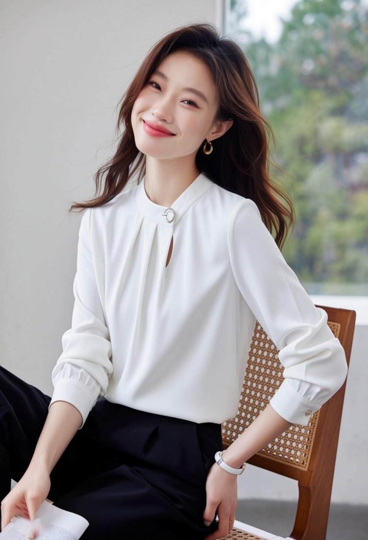 Profession niche shirt long sleeve tops for women