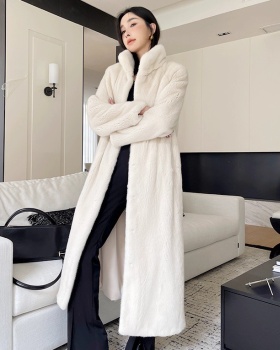 Elmo coat long overcoat for women