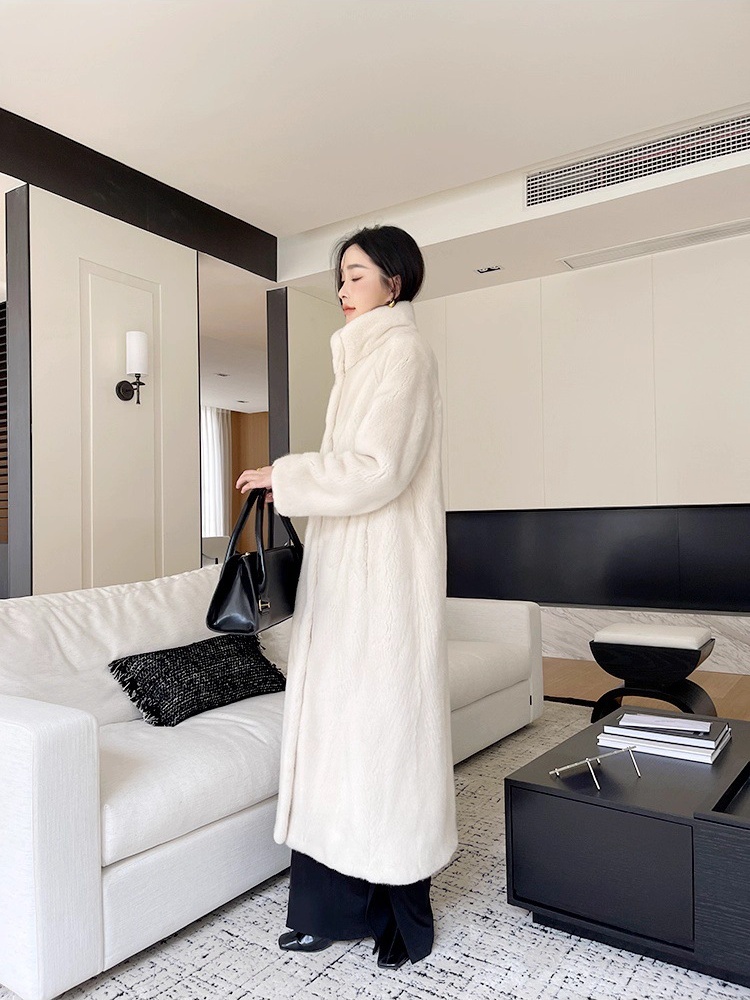 Elmo coat long overcoat for women